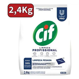 SabĂŁo Em PĂł Cif 2,4kg Lava Roupas Limpeza Profissional SabĂŁo Em PĂł Cif 2,4kg Lava Roupas Limpeza Profissional
