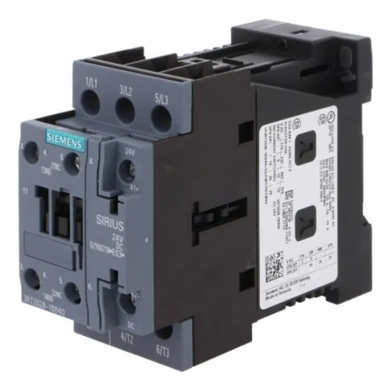 3rt2028-1bb40 Siemens Contactor 38amp Bob:24vdc S0 C-1na+1nc