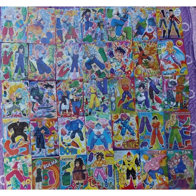 Recortables Originales 90s Dragon Ball, Dbz Y Gt