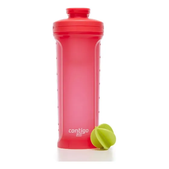 Contigo Shake&go Fit 2.0 Mixer Snap Termo Plástico 28oz Rojo