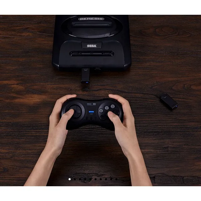 Adaptador Sega Controles Bluetooth 8bitdo Genesis Megadrive