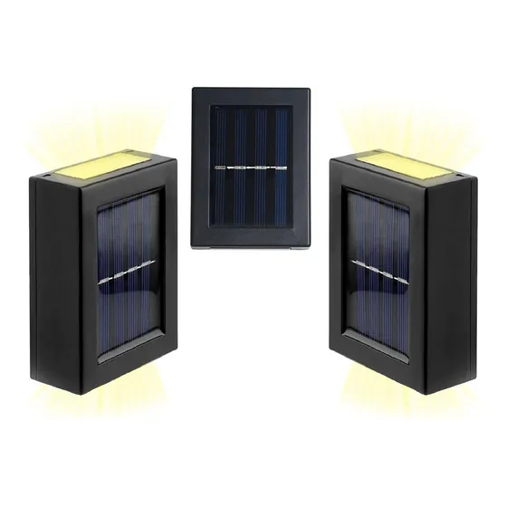 Foco Doble Luz X6 Solar Led Exterior Caminero Fotocelula Ax®