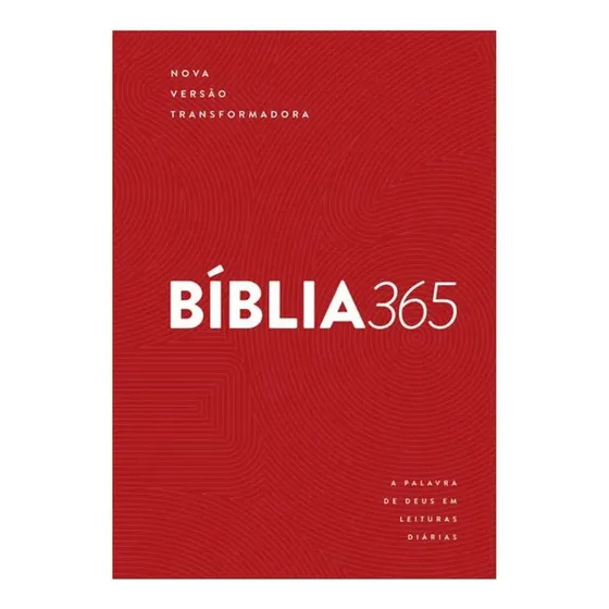 Bíblia 365 - Nvt - Letra Grande - Capa Dura Vermelha, De Vários Autores. Editorial Mundo Cristão, Capa Dura Em Português, 2024