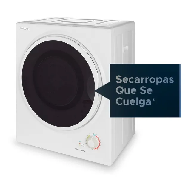 Secarropas Por Calor Philco Phsa035b 2,5kg Color Blanco