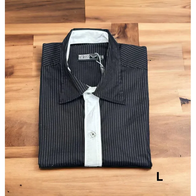 Camisa Slim Fit De Caballero L