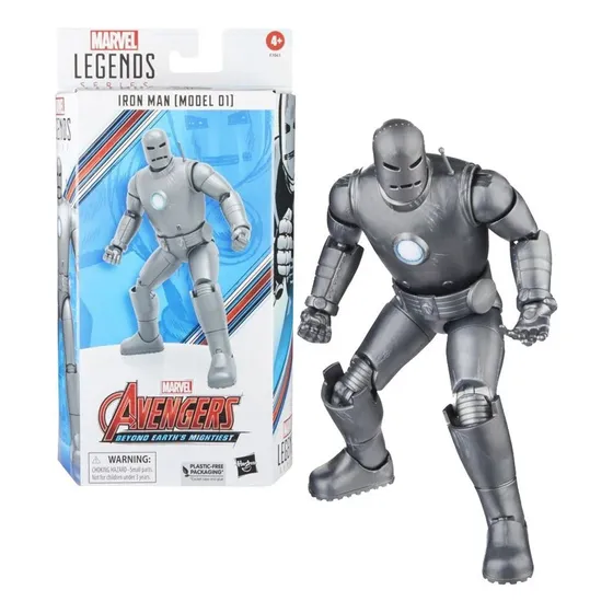 Figura De Acción Marvel Legends Series Iron Man Model 01