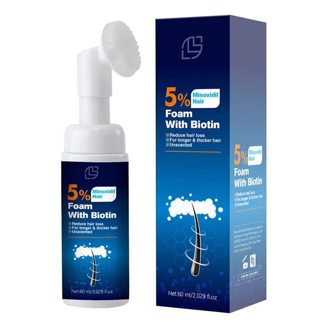 Spray Minoxidil 5% Tratamiento Para Cabello Y Barba 60ml