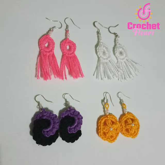 Zarcillos Artesanal Varios Aretes De Girasol Al Mayor Y Deta