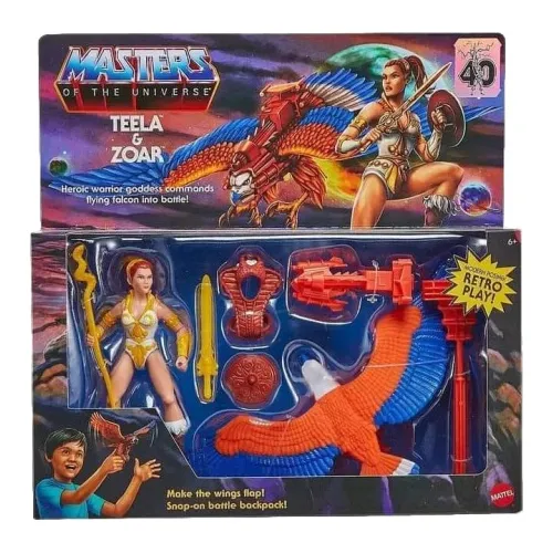 Figura Masters Of The Universe Origins Teela And Zoar