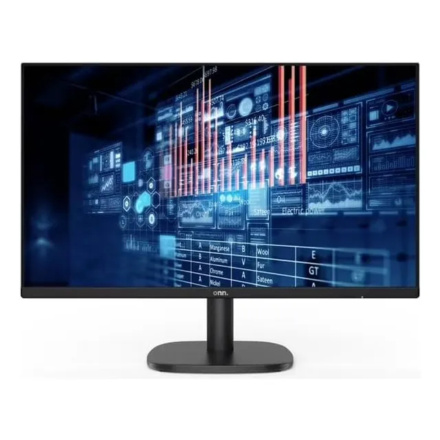 Onn Monitor Led Sin Bisel Fhd (1920 X 1080p) 60hz 22 