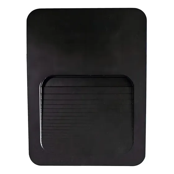 Balizador Parede Escada Ip65 Led 2w Quente 3000k Cor da carcaça Preto Cor da luz Branco-quente 110V/220V (Bivolt)