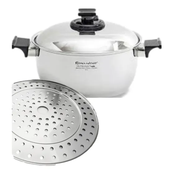 Olla/ Asador Rena Ware 6 Lts + Plato Vaporizador De Obsequio