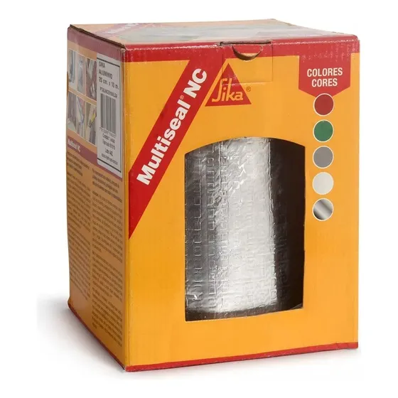 Membrana Asfáltica Adhesiva Aluminio Sika Multiseal 300mm