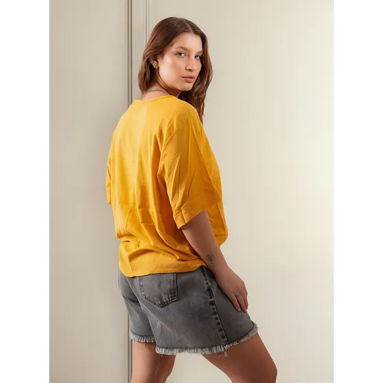 Remera Dama Lino T/especial - Belgaum