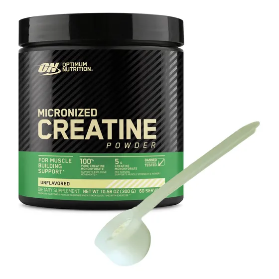 Creatina On Micronizada Optimum Nutrition + Scoop X 5 Grs