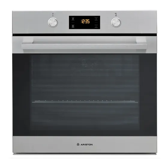 Horno Eléctrico Empotrable Ariston 60cm 71 Lt F100156
