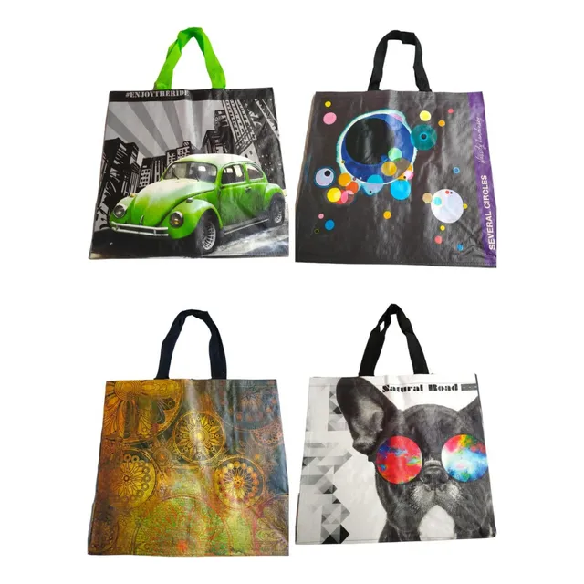 Bolsa Reusable Laminada Ecologica Great Value 40pz