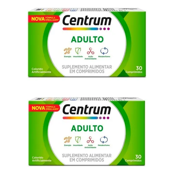 Centrum Adulto (60 Comprimidos) 1 Por Día Sin Azúcar Ni Glut