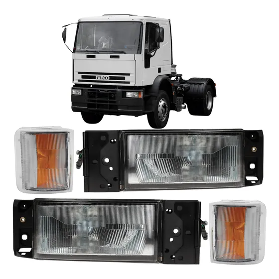 Juego Opticas Y Faros De Giro Iveco Eurocargo 1996 Al 2013