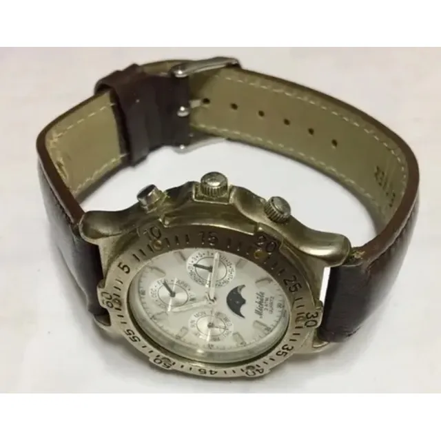 Reloj Michele 71-228-c Original Usado Resistente Agua