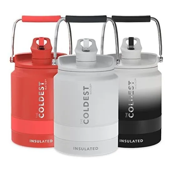 Coldest Botella De Agua Deportiva Media Gallon, 64 4zg4h