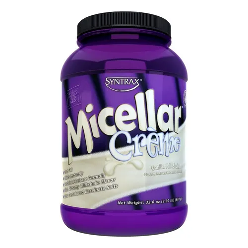 Crema micelar de caseína - 907 gr - Sabor a batido de vainilla Syntrax