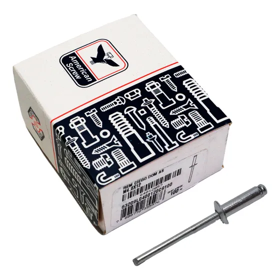 Remache Ciego Dom As M4.0x12 - 100uds. American Screw