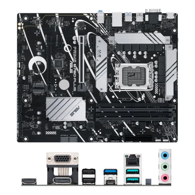 Motherboard Asus Prime B760-plus,  B760, Lga1700, Atx