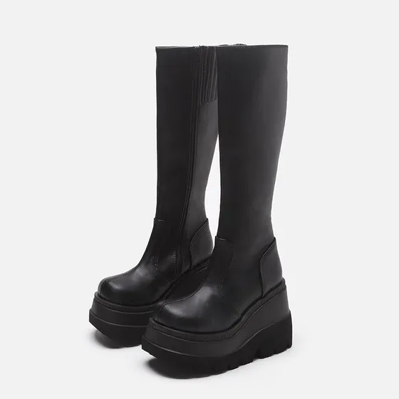 Botas Knight Para Mujer Con Tacón Alto Y Plataforma Por Enci