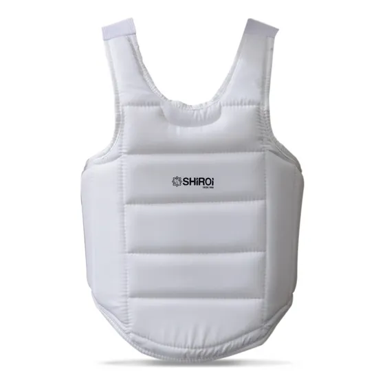Protetor Torax Karate Oficial Homologado Cbk Colete Shiroi