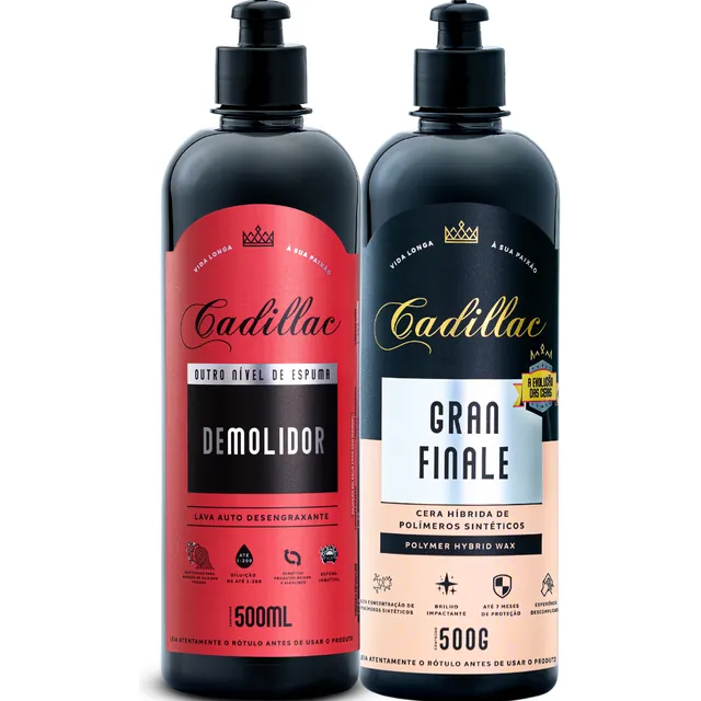 Cera Gran Finale Híbrida Cadillac Proteção Demolidor 500ml