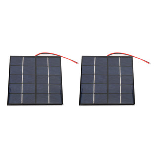 Panel Solar De 1,2 W Y 5 V, 2 Piezas, Pequeño, Electrónico D Panel Solar De 1,2 W Y 5 V, 2 Piezas, Pequeño, Electrónico D
