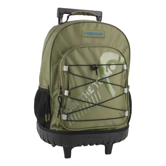 Mochila Escolar Carro Carrito 18 Head Reforzada Rueda Grande