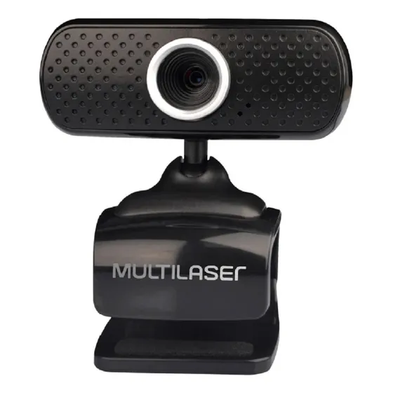 Webcam Multilaser Wc051 Com Microfone Integrado