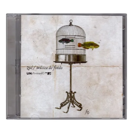 Musica De Fondo Unplugged Mtv- Zoe Cd + Dvd