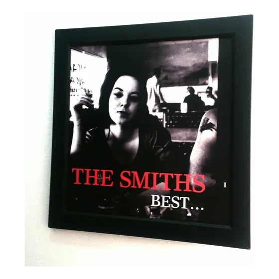 Quadro The Smiths Lp Best 1 Quadro Capa De Disco