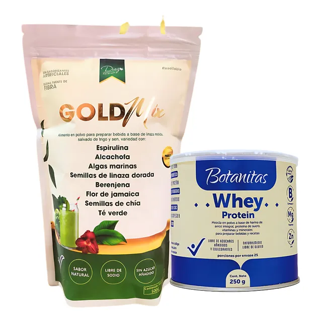 Fibra Digestiva  + Whey Protein Botanita - g a $180