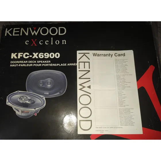 Cornetas Kenwood Excelon Originales