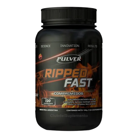 Ripped Fast Pulver Quemador Grasa Abdominal Sin Rebote Dieta Sabor Neutro