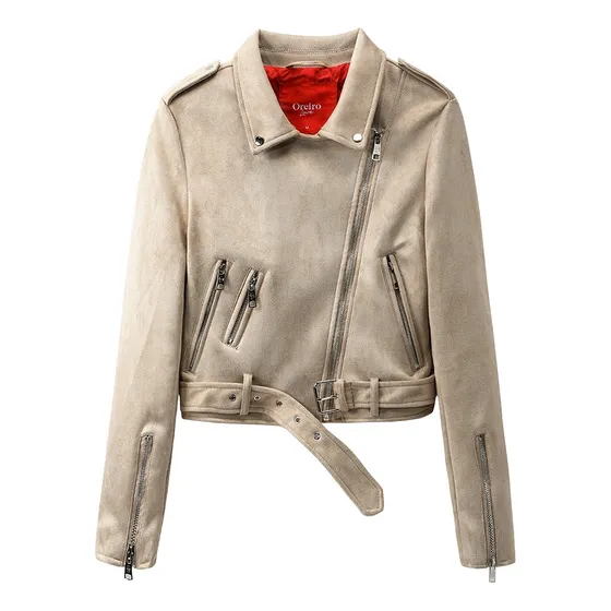 Campera Oreiro Biker Mujer Rockera Eco Cuero Moto Motera