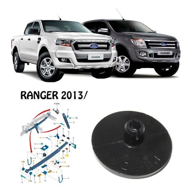 Inserto Do Feixe Molas Traseiro ( Ranger 2013 2014 2015