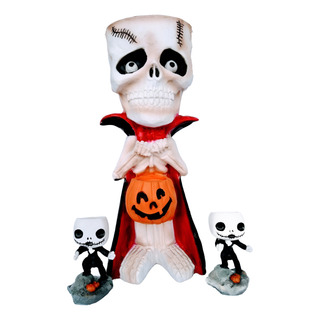 Kit Decoración Para Día De Muertos Halloween Drácula Funkos Kit Decoración Para Día De Muertos Halloween Drácula Funkos