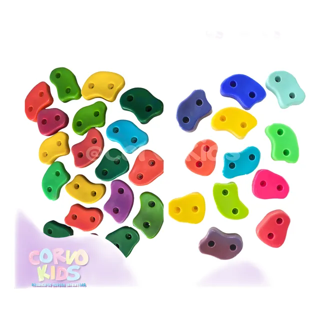 Presas, Huellas De Escalada Niños Y Adultos Corvo Kids