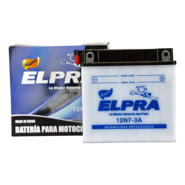 Bateria Elpra 12n7-3a Acido Incluido C/caja