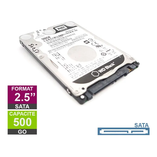 Disco Duro 2.5 Para Portátil 500 Gb Usado