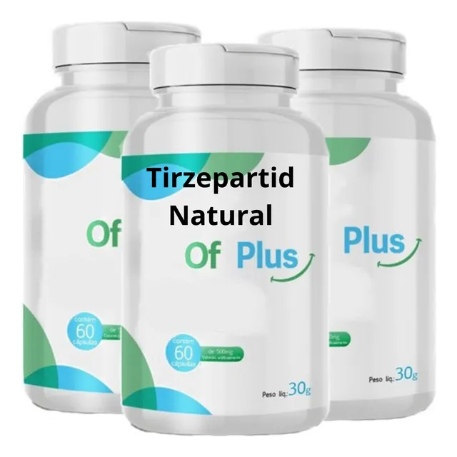 Seca 11kg Mês Tirzepatid Extra Forte Of Plus 180 Caps