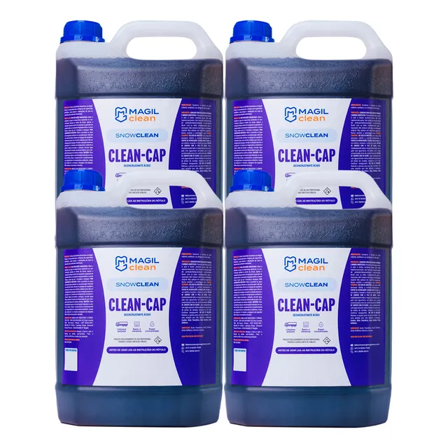4 Limpa Baú Intercap Ativado Roxo Concentrado Limpeza Pesada