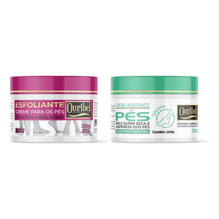 Kit Creme Para Pés Hidratante E Esfoliante Ouribel 250g Kit Creme Para Pés Hidratante E Esfoliante Ouribel 250g