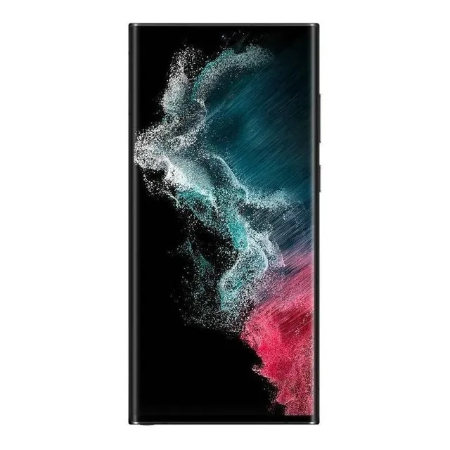 Samsung Galaxy S22 Ultra 5G (Snapdragon) 5G 512 GB phantom black 12 GB RAM - Excelente (Reacondicionado)
