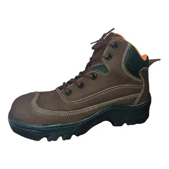 Bota De Seguridad Supervisor Cuero Nobuck Mayor Y Detal Nc.